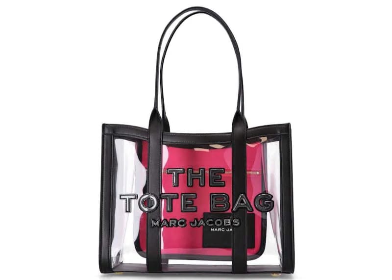 Marc Jacobs The Medium Tote Clear Black
