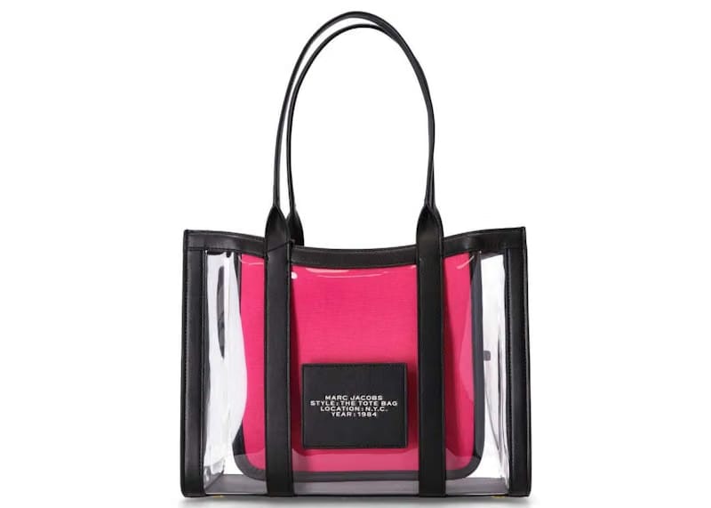 Marc Jacobs The Medium Tote Clear Black