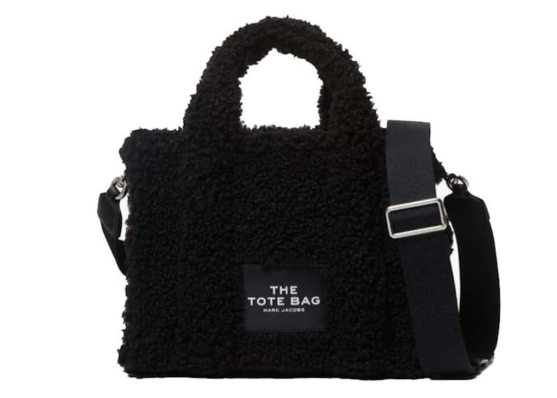 Marc Jacobs The Teddy Small Tote Bag Black