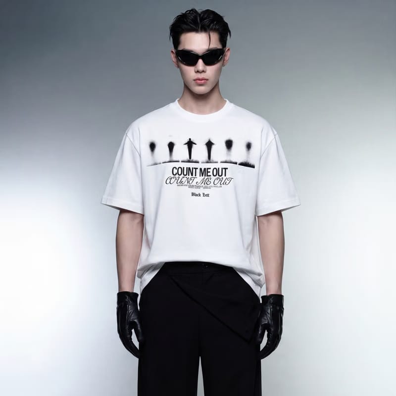 Count Blacklist White T-Shirt