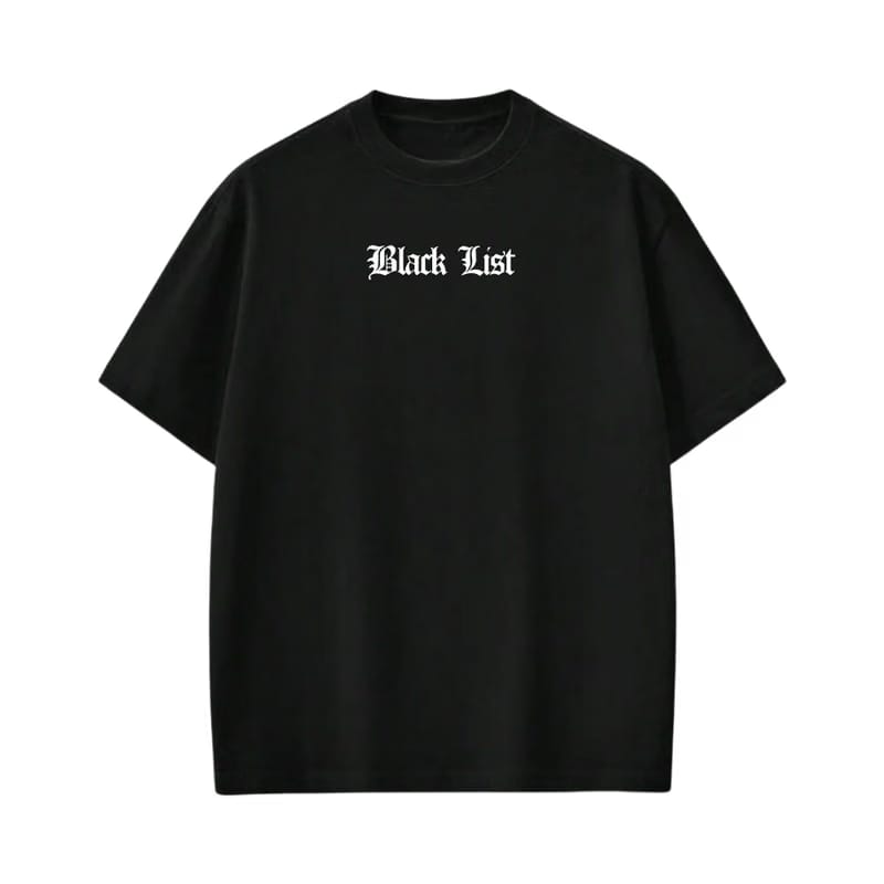 Dollar Blacklist Black T-Shirt