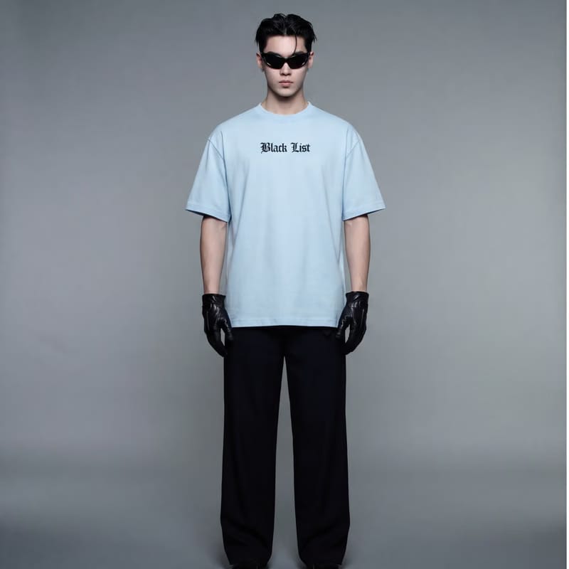 For the World Blacklist Ice Blue T-Shirt