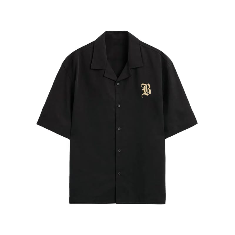 Holy Spirit Blacklist Black Bowling Shirt