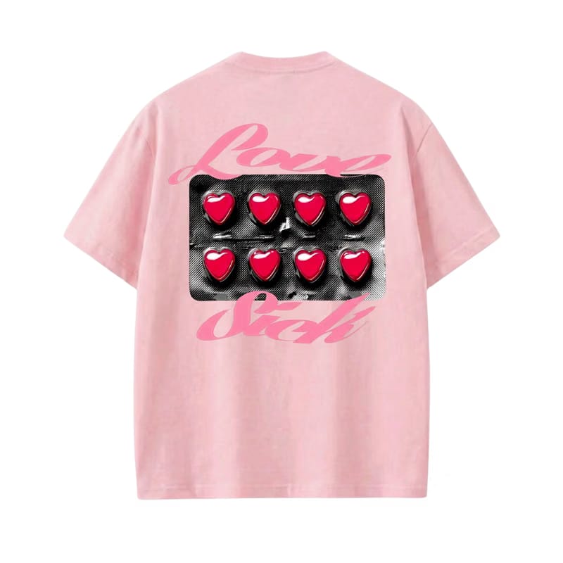 Love Sick Blacklist Pink T-Shirt