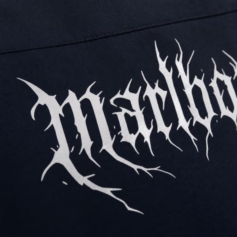 Malboro Blacklist Black Bowling Shirt