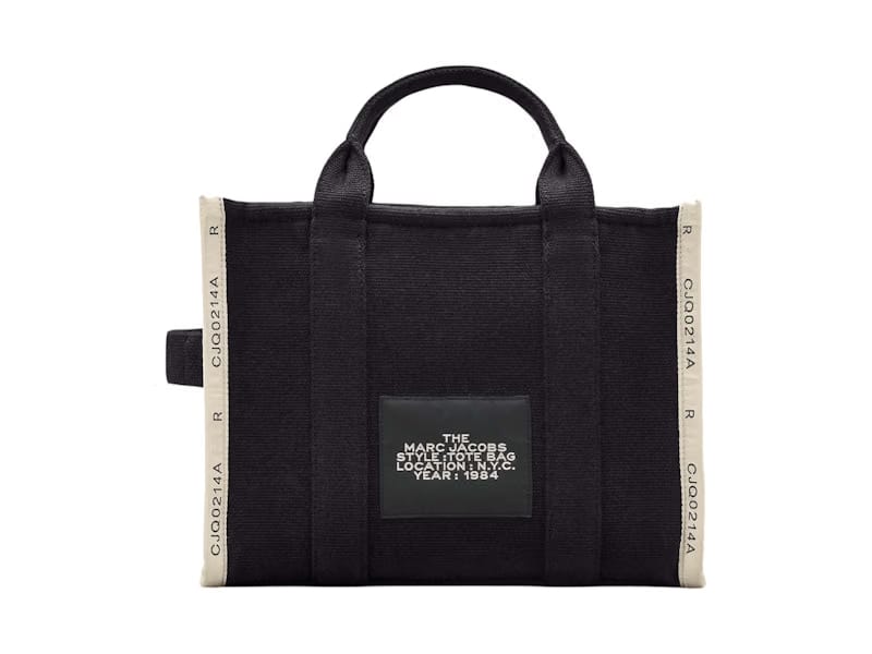 Marc Jacobs The Medium Jacquard Tote Bag Black