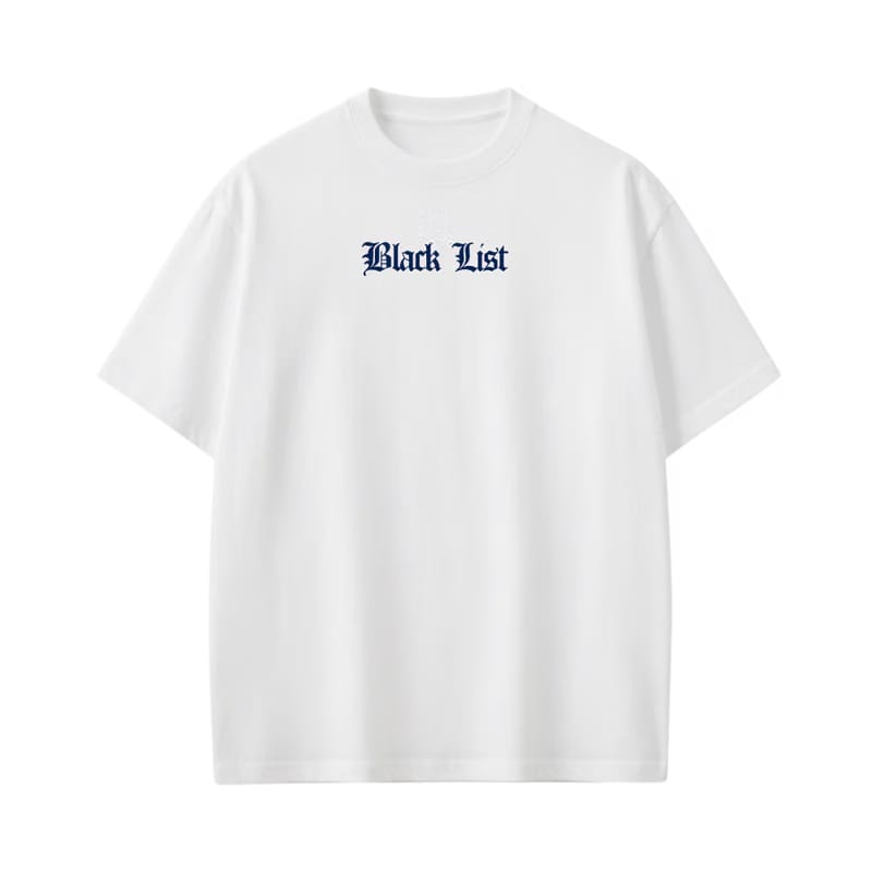 Need Blacklist White T-Shirt