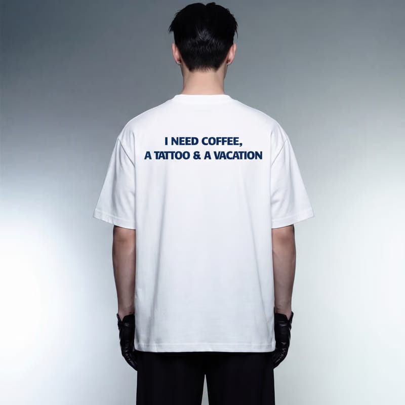 Need Blacklist White T-Shirt