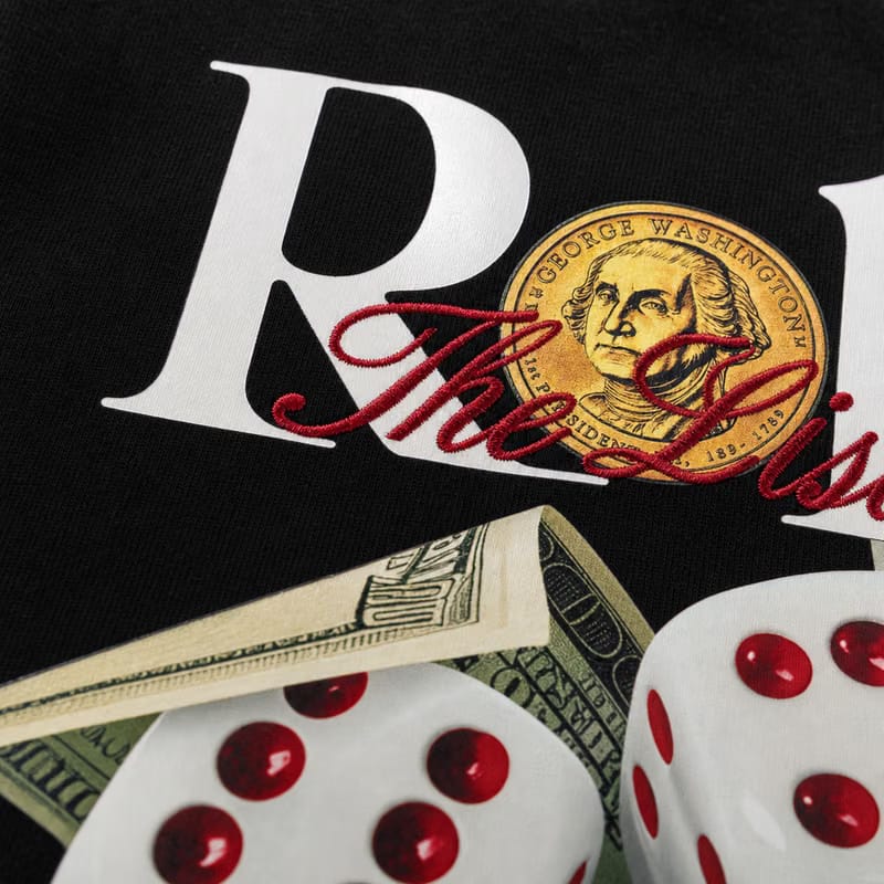 Roll the Dice Blacklist Black Bowling Shirt