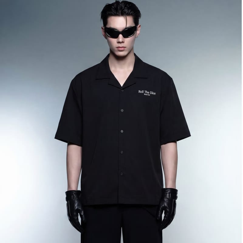 Roll the Dice Blacklist Black Bowling Shirt