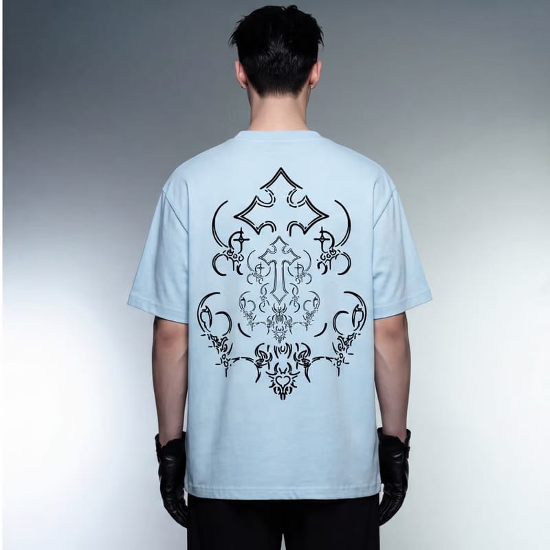 Tribe Blacklist Ice Blue T-Shirt
