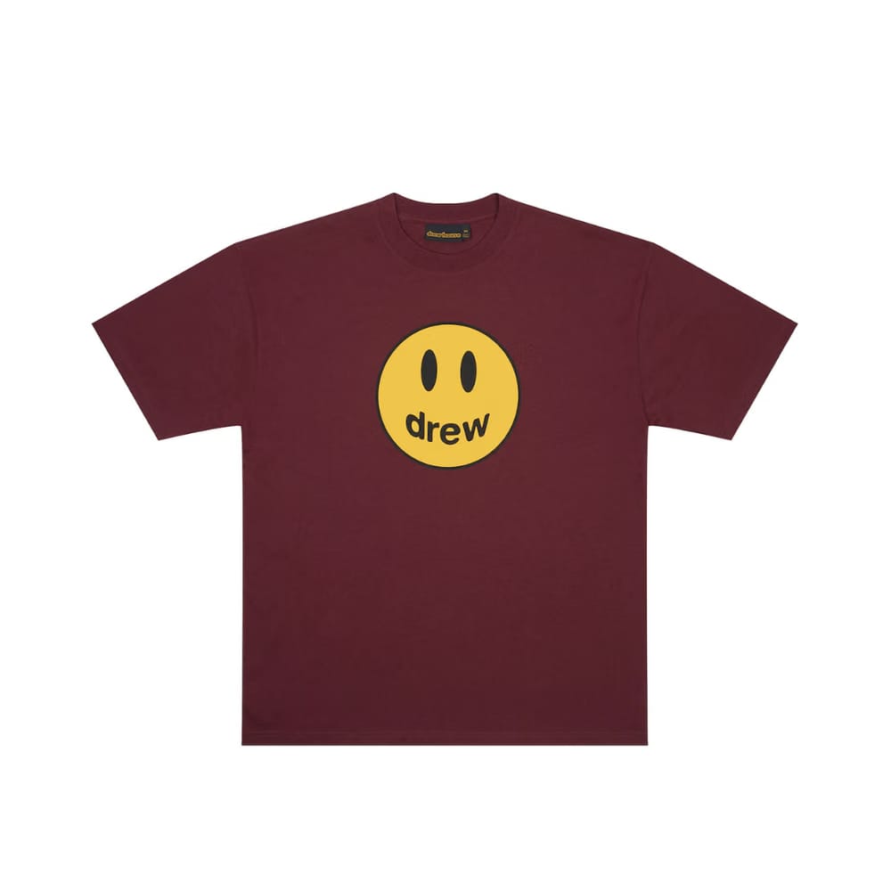 Drew House Mascot Ss T-Shirt Burgundy