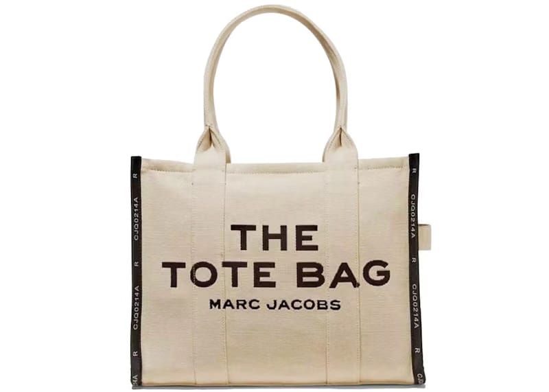 Marc Jacobs The Jacquard Tote Bag Large Warm Sand