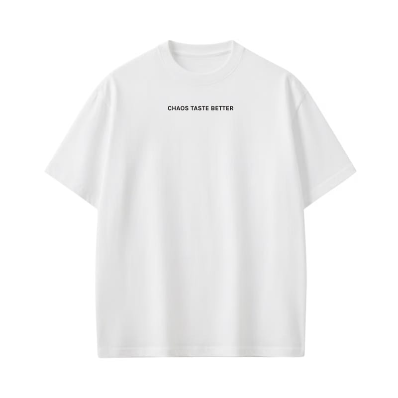 Chaos Be Autyst White T-Shirt