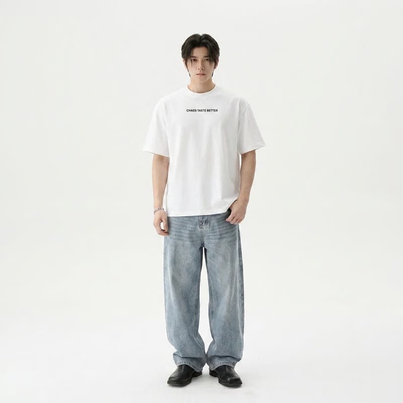 Chaos Be Autyst White T-Shirt