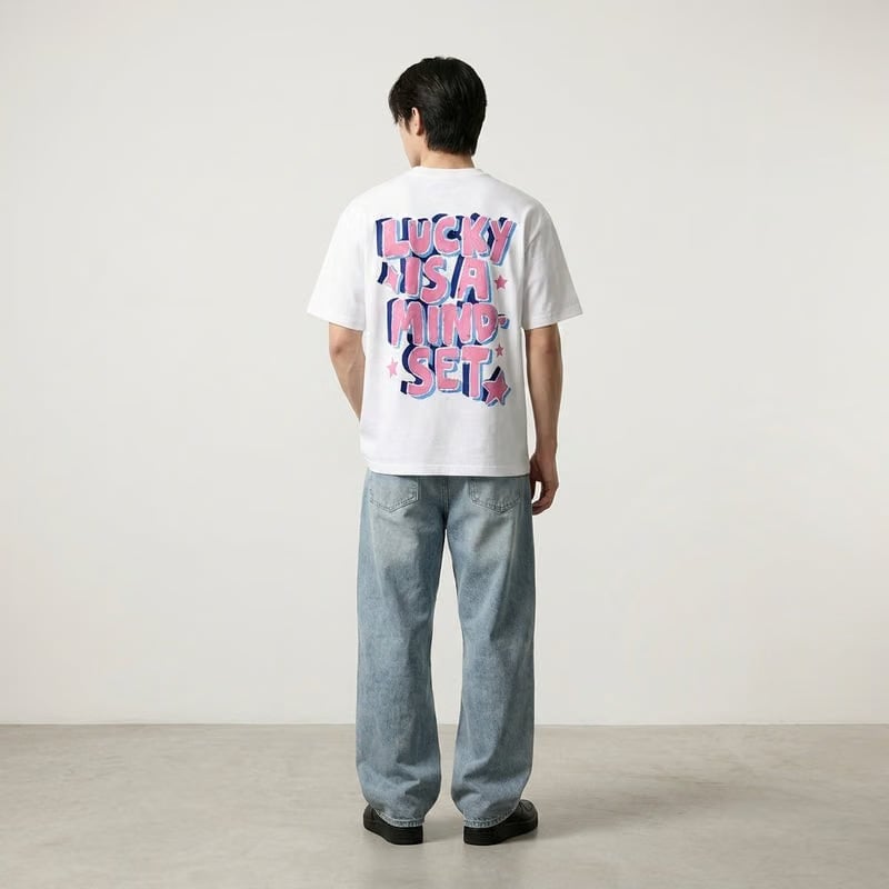 Mind Set Be Autyst White T-Shirt