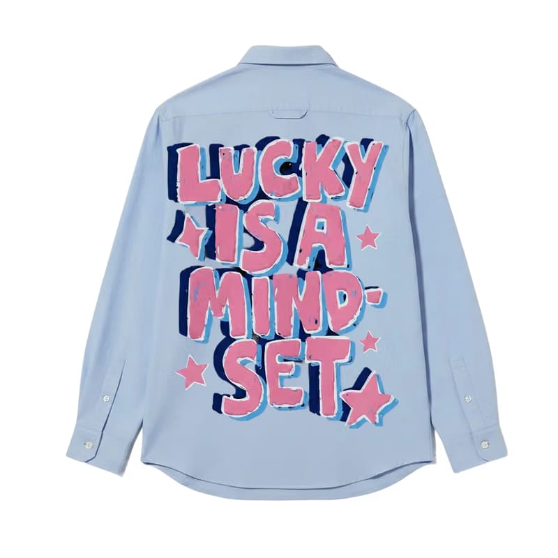 Mind Set Be Autyst Ice Blue Shirt