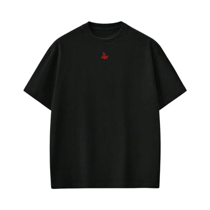 Minimal Fucks Be Autyst Black T-Shirt