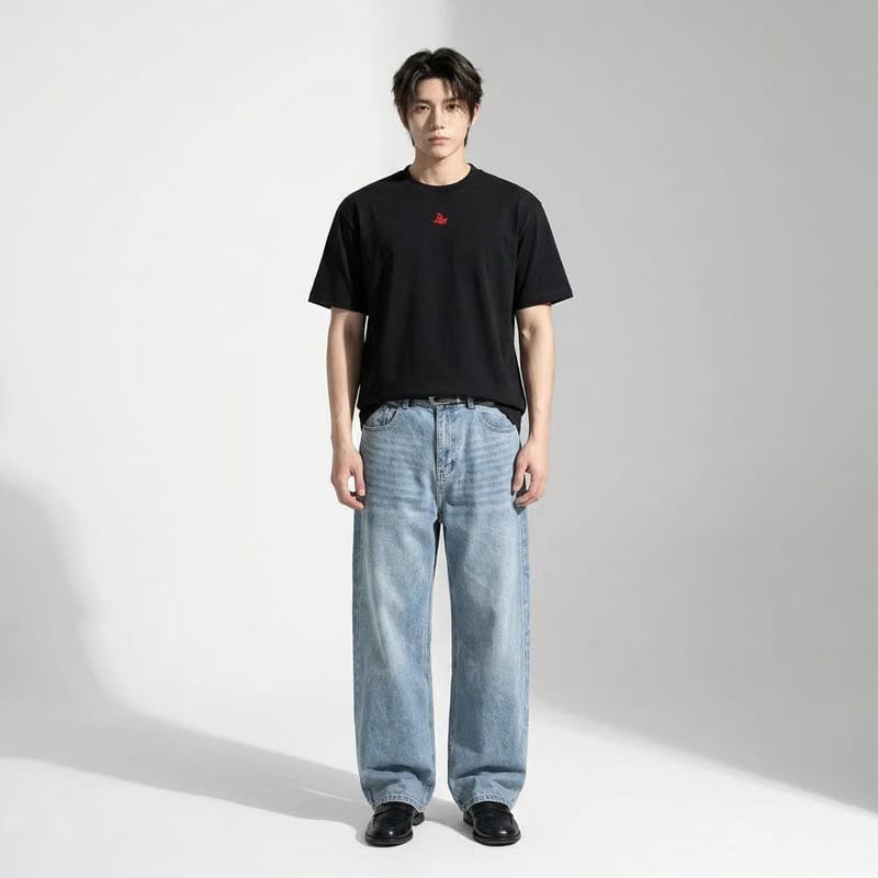 Minimal Fucks Be Autyst Black T-Shirt