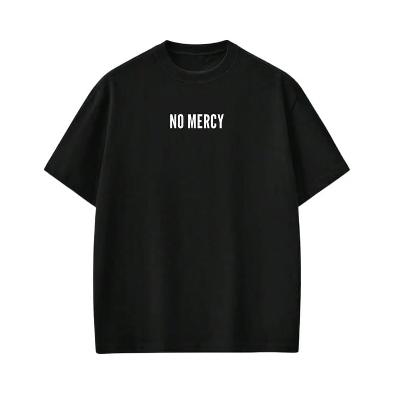 No Mercy Be Autyst Black T-Shirt