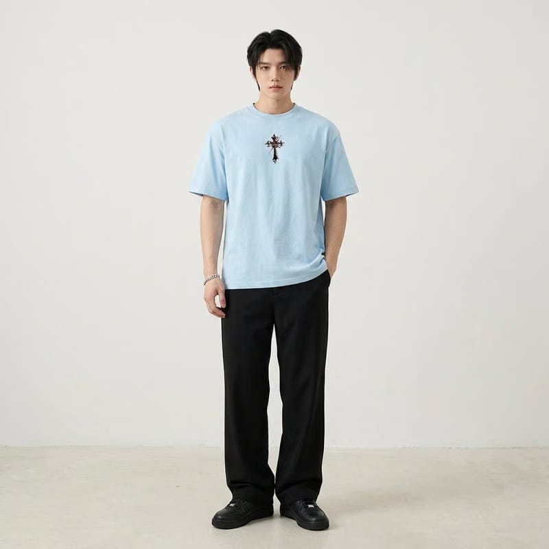 Rise Be Autyst Ice Blue T-Shirt