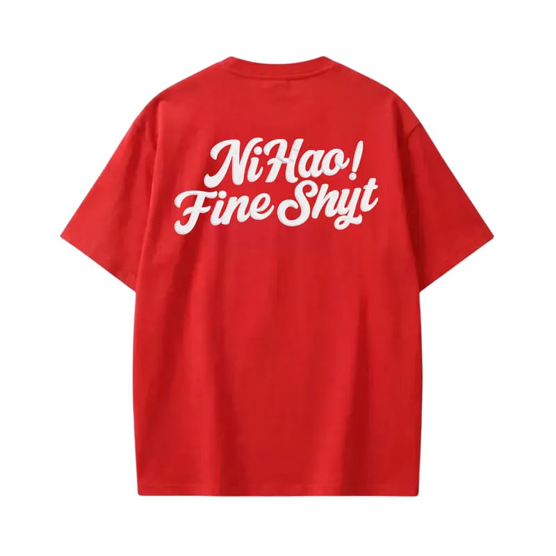 Wavy Hot Mess Be Autyst Red T-Shirt