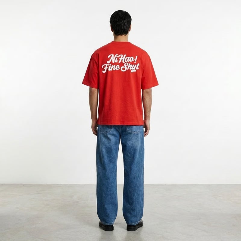 Wavy Hot Mess Be Autyst Red T-Shirt