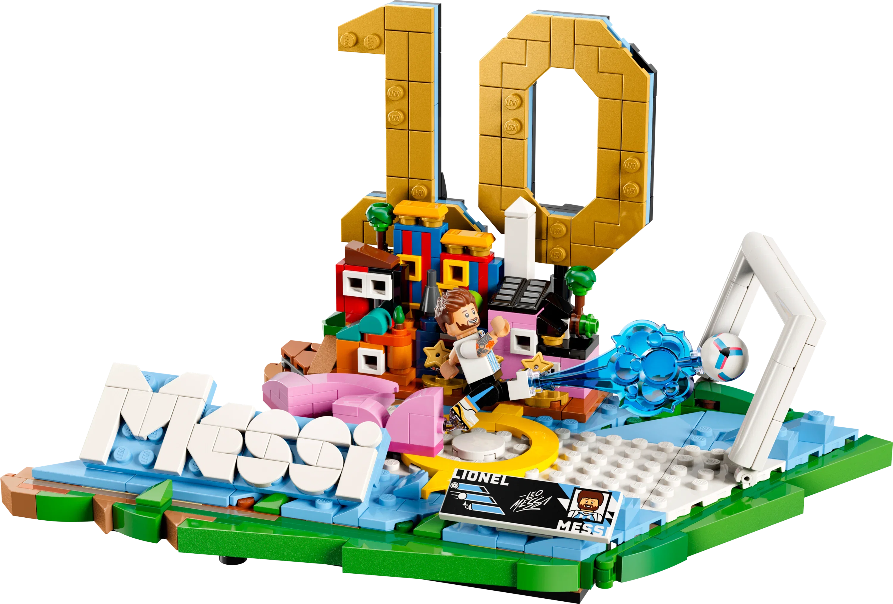Lego Lionel Messi Soccer Highlights