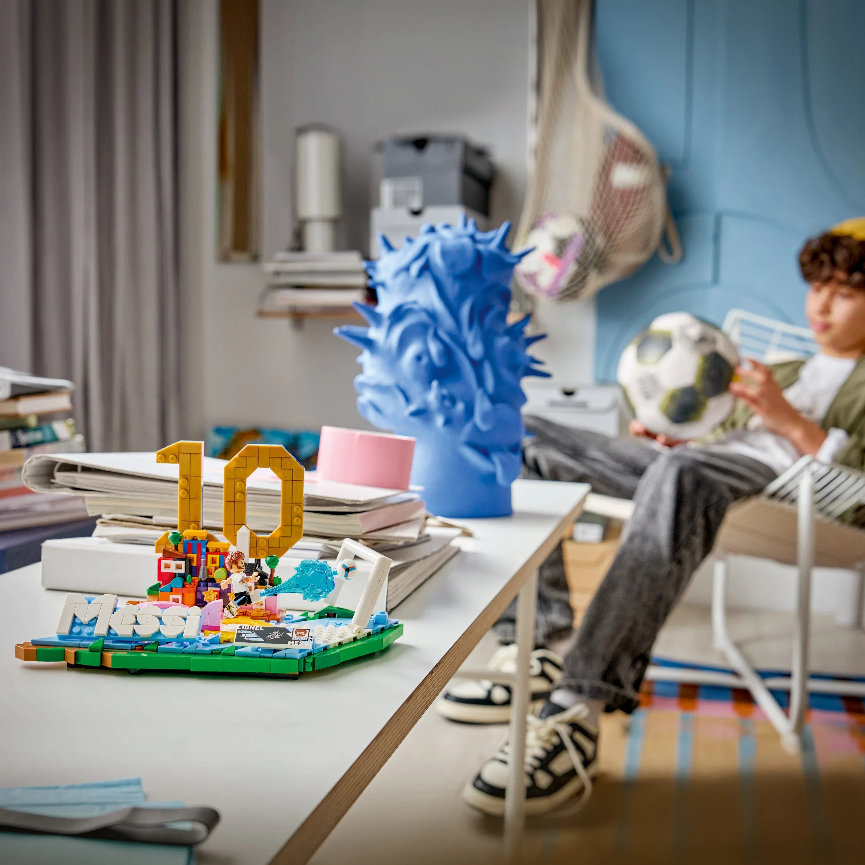 Lego Lionel Messi Soccer Highlights