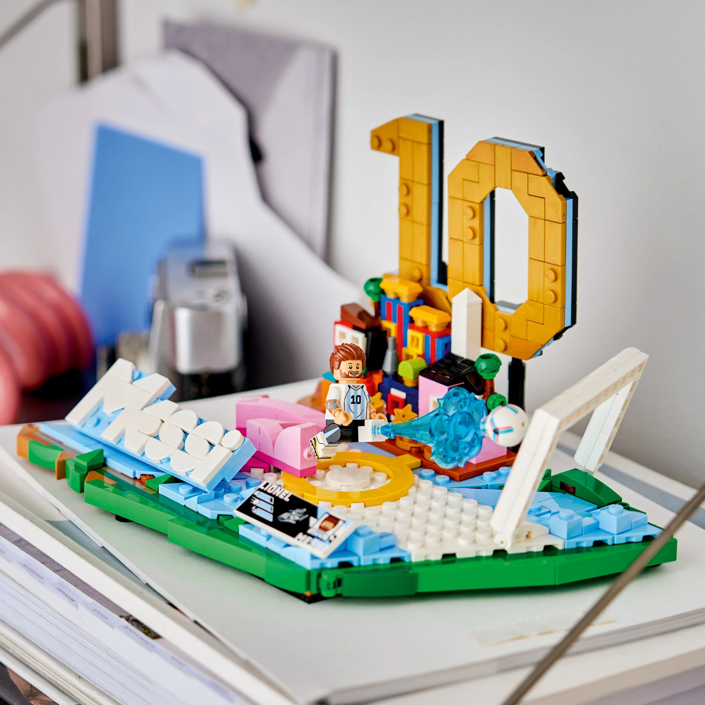 Lego Lionel Messi Soccer Highlights