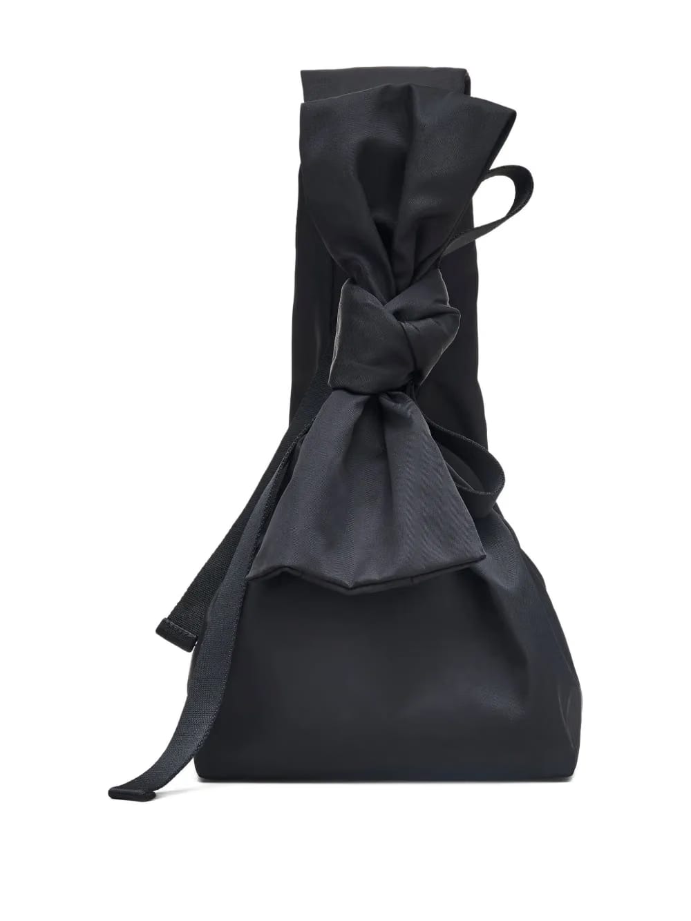Marc Jacobs Bow Nylon Sack Bag Black