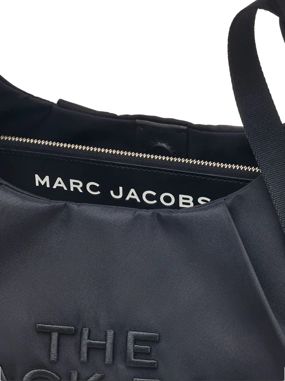 Marc Jacobs Bow Nylon Sack Bag Black