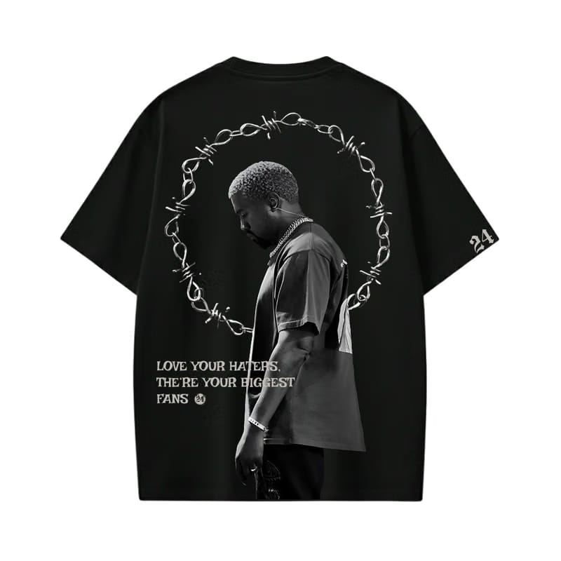 24 Songs I am The Wave Black T-shirt