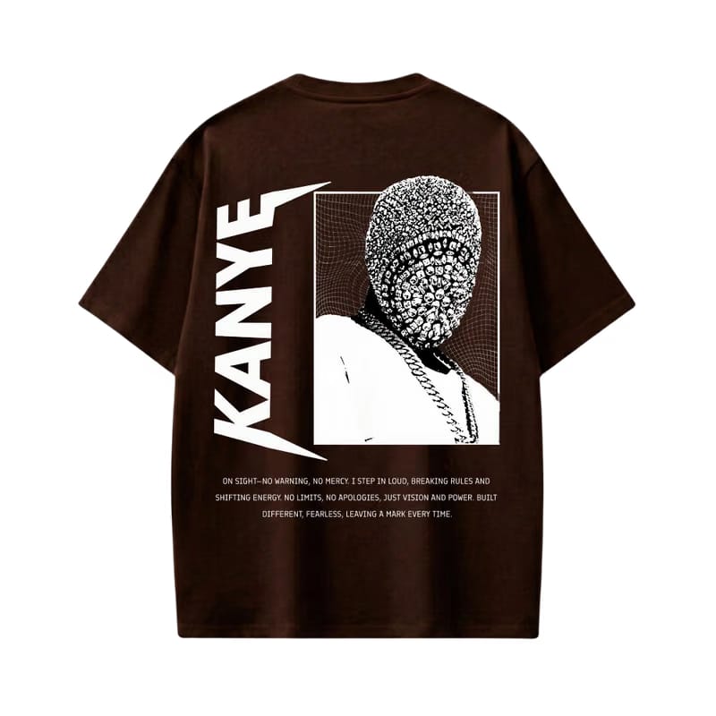 24 Songs Nothing Feels Louder Brown T-shirt
