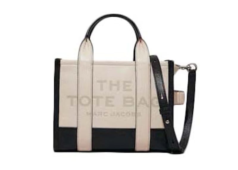 Marc Jacobs The Colorblock Small Tote Bag Ivory Multi