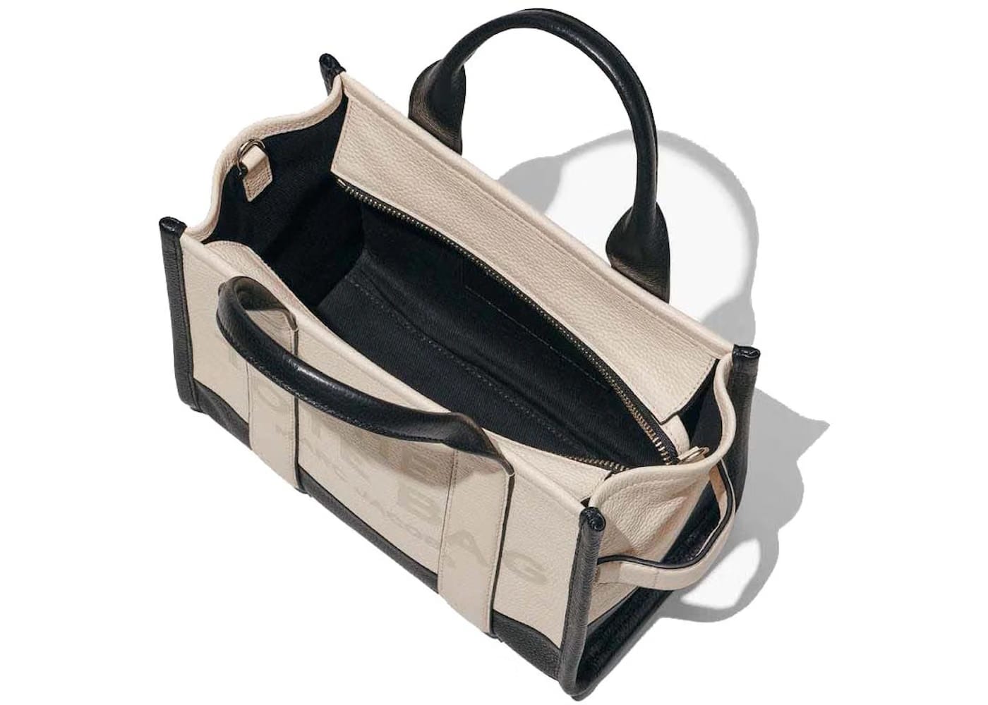 Marc Jacobs The Colorblock Small Tote Bag Ivory Multi