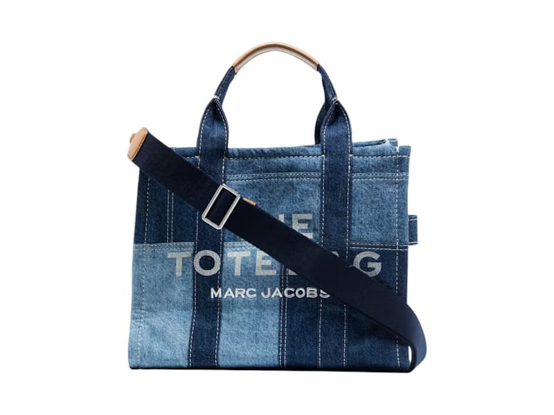 Marc Jacobs The Medium Tote Bag Blue Denim