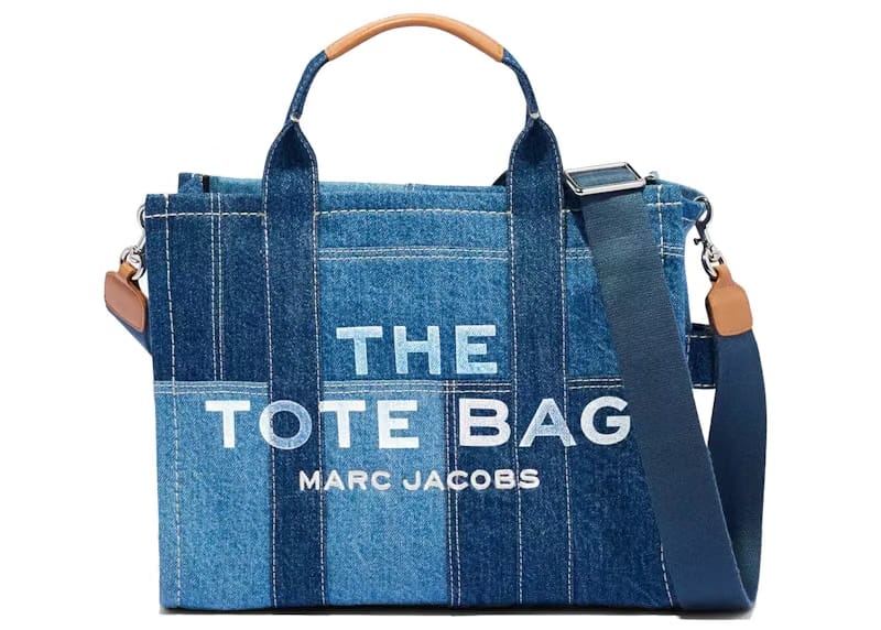 Marc Jacobs The Medium Tote Bag Blue Denim
