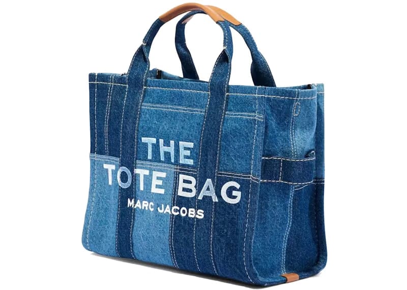 Marc Jacobs The Medium Tote Bag Blue Denim