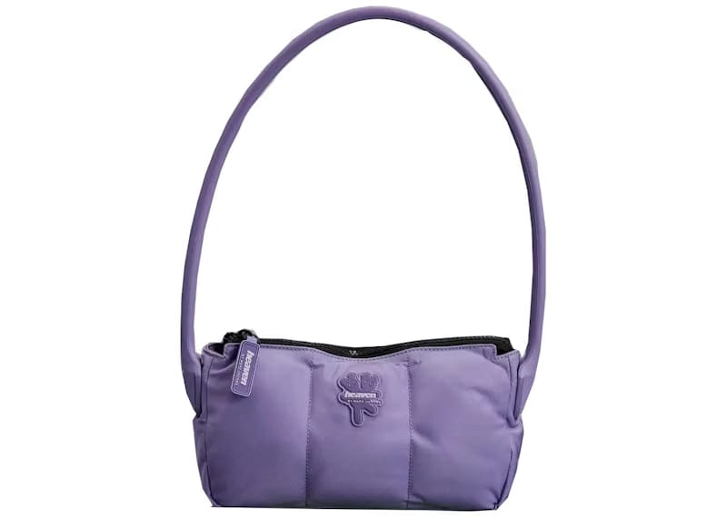 Marc Jacobs Heaven Puffy Nylon Shoulder Bag Purple