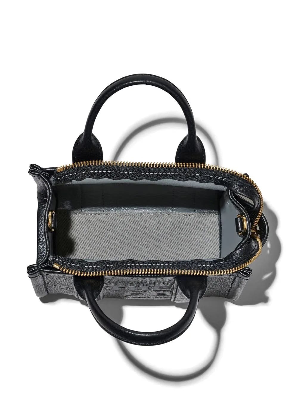 Marc Jacobs The Leather Micro Tote Bag Pool