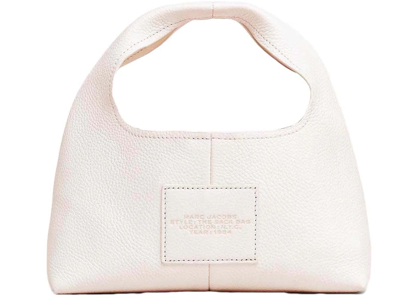 Marc Jacobs Mini Sack Bag White