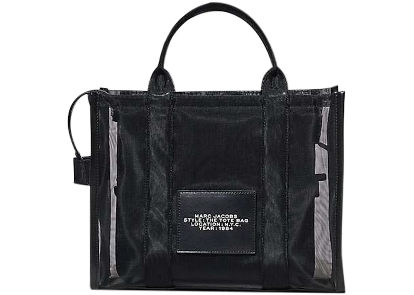 Marc Jacobs The Mesh Medium Tote Bag Blackout