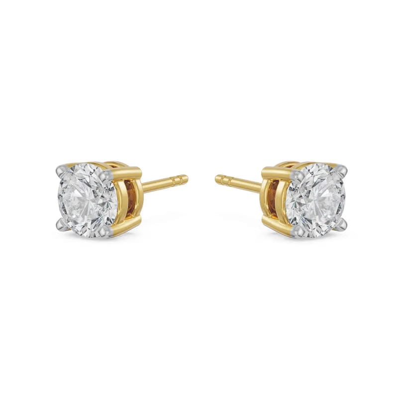 0 25 CT Lab Grown Diamond Solitaire Studs_in-stock