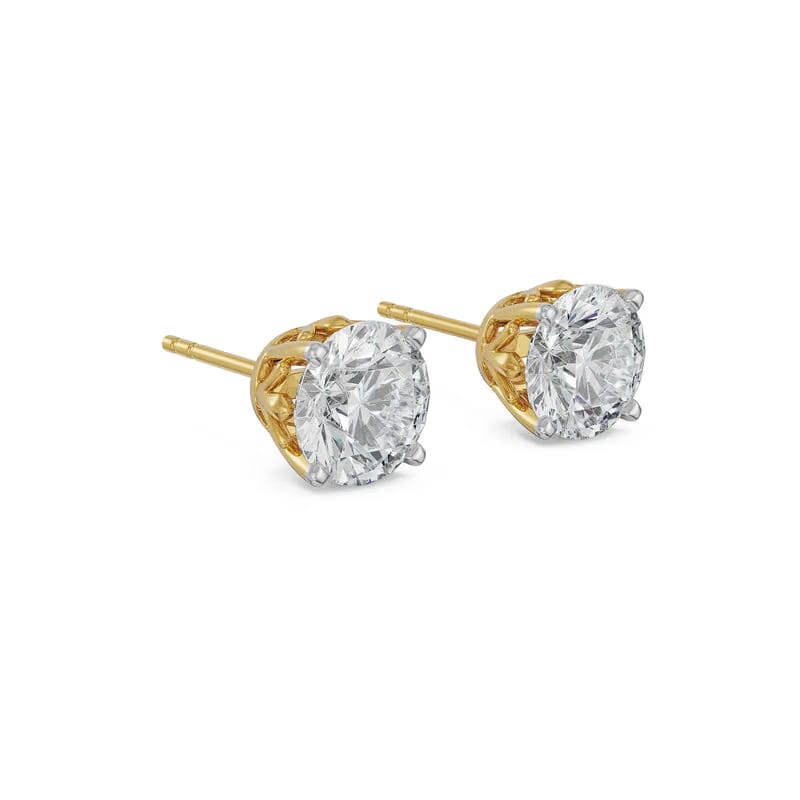 0 5 CT Classic Round Lab Diamond Studs_in-stock