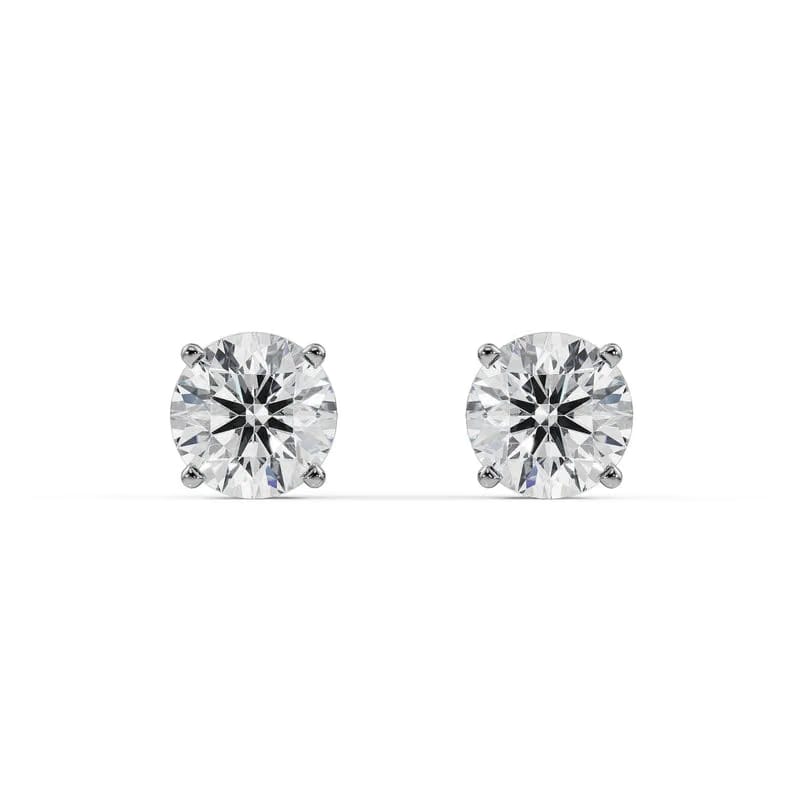 0.5 CT Classic Round Lab Diamond Studs