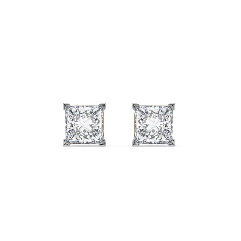 0.5 CT Classic Square Lab Diamond Studs