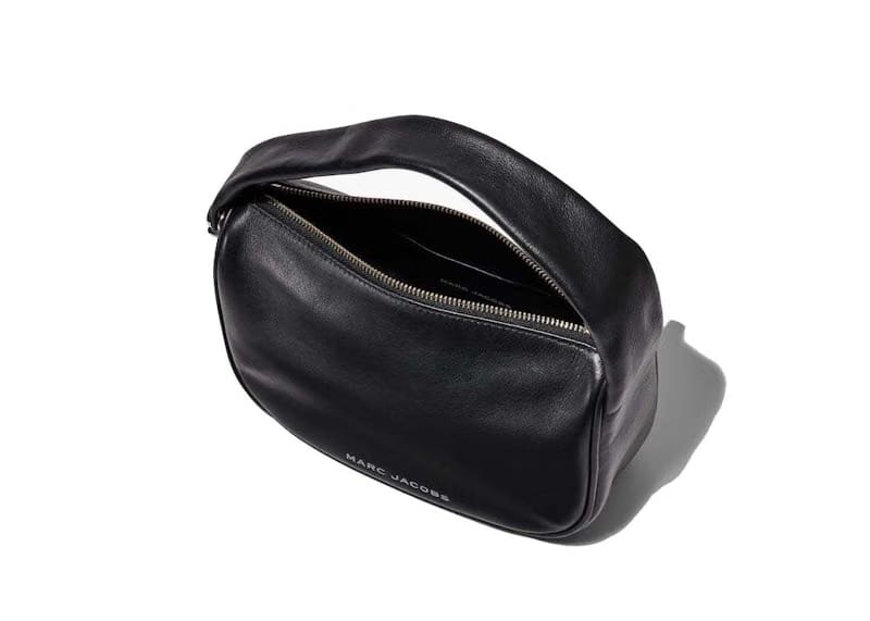 Marc Jacobs The Pushlock Mini Hobo Bag Black