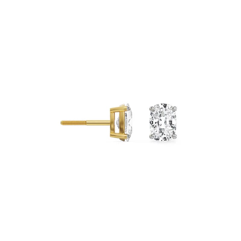 0.5 CT Enchanting Cushion Lab Grown Diamond Studs