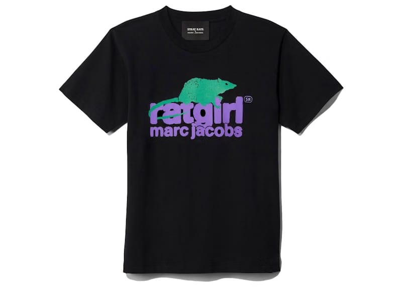 Marc Jacobs x Stray Rats The T-Shirt Black
